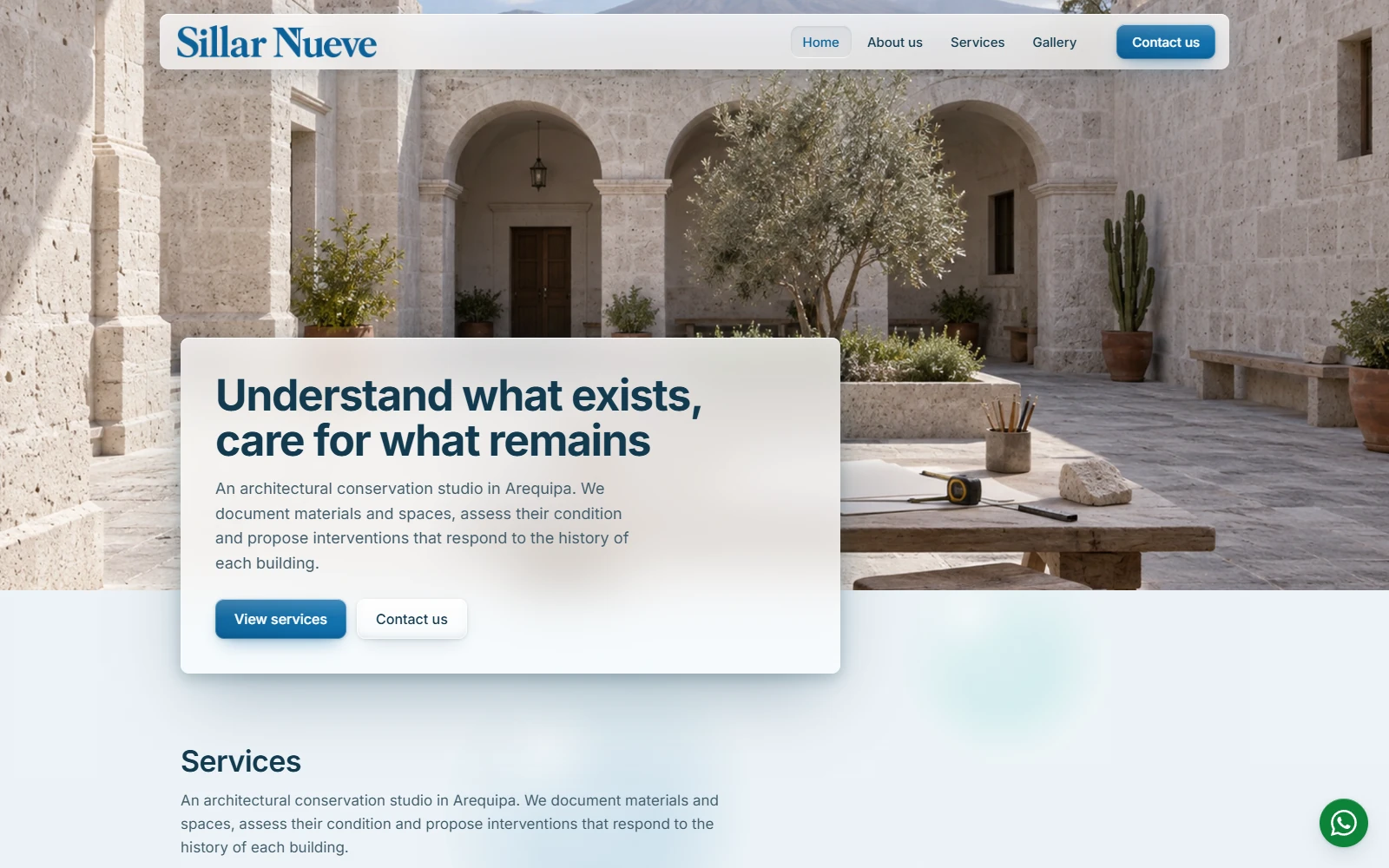 Preview of Informational website Aero Glass