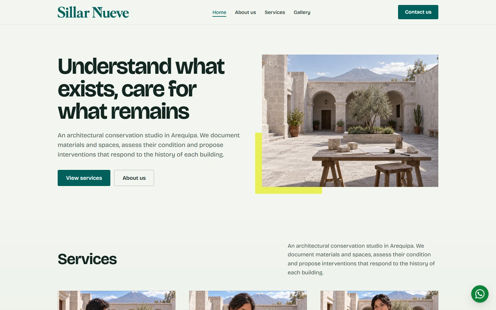 Preview of Informational website Editorial