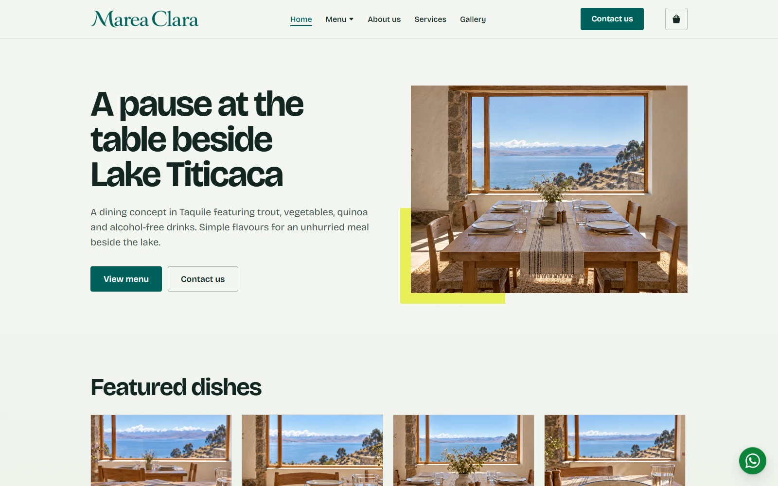Preview of Restaurant Editorial