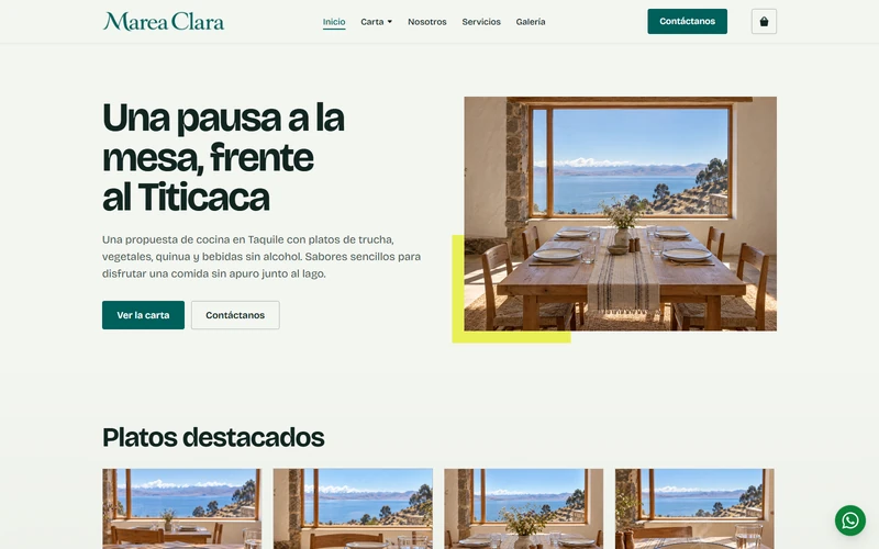 Vista previa de Restaurante Editorial