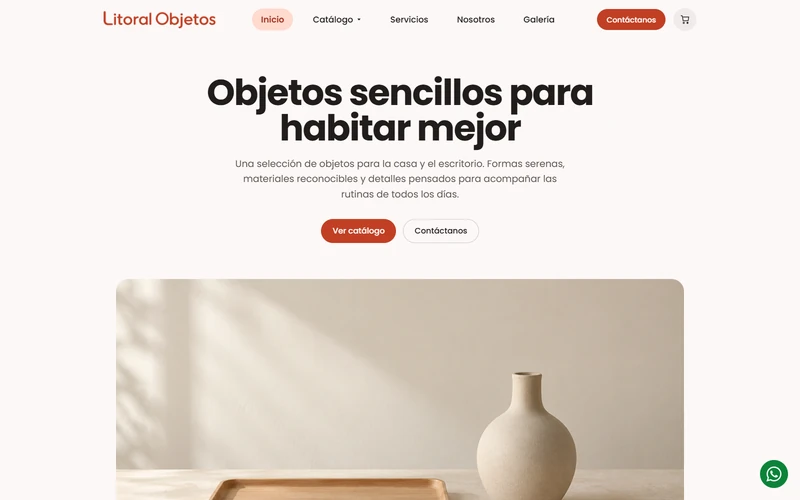 Vista previa de Catálogo Minimal