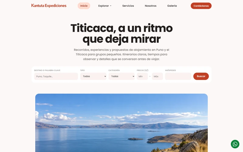 Vista previa de Turismo y alojamientos Minimal